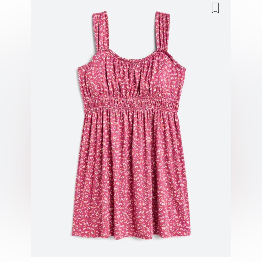 nine britton Pink Floral Sundress NWOT